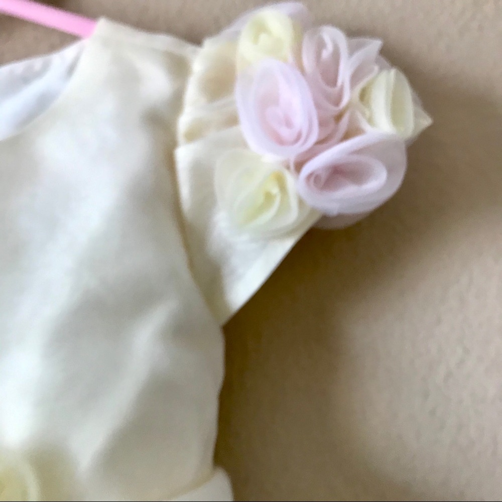 BISCOTTI Pale Yellow Rosebud Dress - Picture 6 of 8